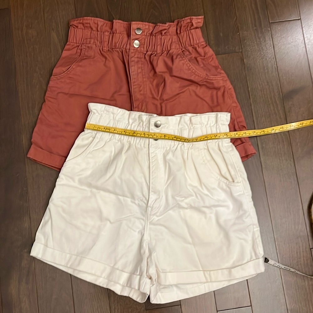 2 H&M cotton shorts - size 8